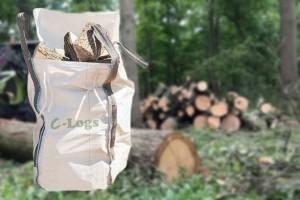 Hardwood Logs Barrow Bag – 50x50x90 cm – 15-20% Moisture
